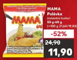 Kaufland MAMA Polévka instantní kuřecí nabídka