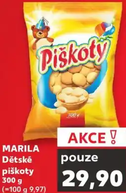 Kaufland MARILA Dětské piškoty nabídka