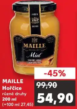 Kaufland MAILLE Hořčice nabídka
