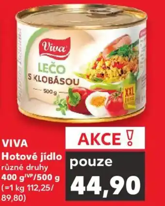 Kaufland VIVA Hotové jídlo nabídka