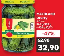 Kaufland MACHLAND Okurky nabídka