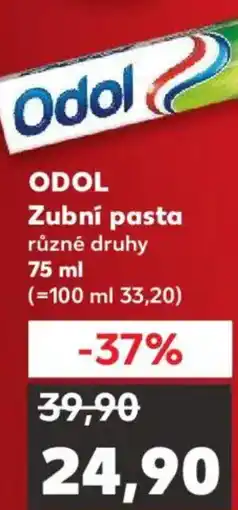 Kaufland ODOL Zubní pasta nabídka