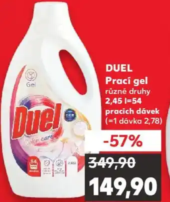 Kaufland DUEL Prací gel nabídka