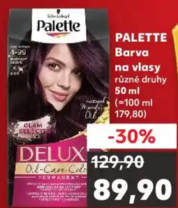 Kaufland PALETTE Barva na vlasy nabídka