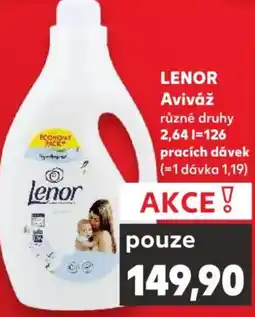 Kaufland LENOR Aviváž nabídka