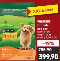 Kaufland FRISKIES Granule pro psy nabídka