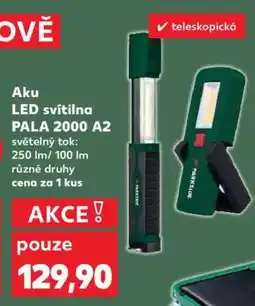 Kaufland Aku LED svítilna PALA 2000 A2 nabídka