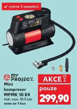 Kaufland Mini kompresor MPMK 10 E4 nabídka