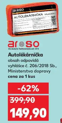 Kaufland autolékárnička nabídka