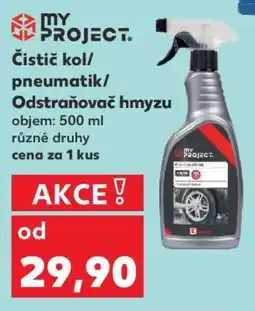 Kaufland Čistič kol/pneumatik/Odstraňovač hmyzu nabídka