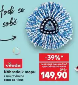 Kaufland Vileda Náhrada k mopu nabídka