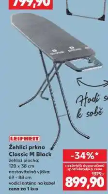 Kaufland Žehlicí prkno Classic M BLACK nabídka