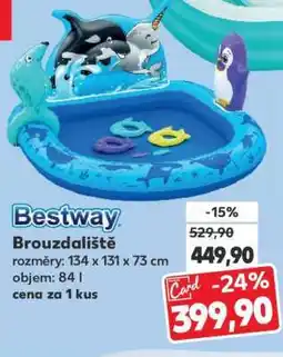 Kaufland Bestway Brouzdaliště nabídka