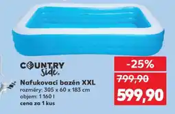 Kaufland Nafukovací bazén XXL nabídka