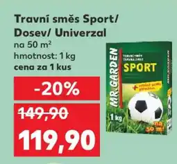 Kaufland Travní směs Sport/Dosev/Univerzal nabídka