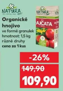 Kaufland Organické hnojivo nabídka