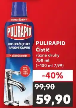 Kaufland PULIRAPID Čistič nabídka