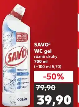 Kaufland SAVO WC gel nabídka