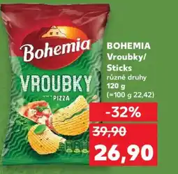 Kaufland BOHEMIA Vroubky/ Sticks nabídka