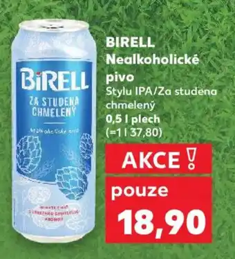 Kaufland BIRELL Nealkoholické pivo nabídka