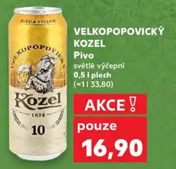 Kaufland VELKOPOPOVICKÝ KOZEL Pivo nabídka