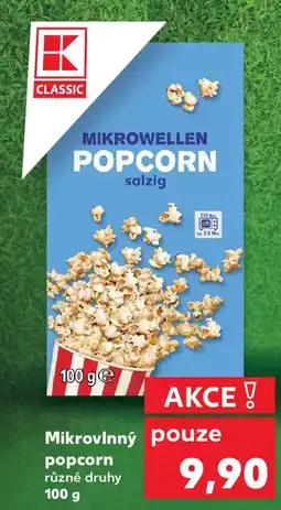 Kaufland Mikrovlnný popcorn nabídka