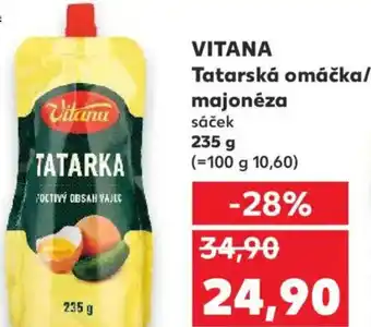 Kaufland VITANA Tatarská omáčka/ majonéza nabídka