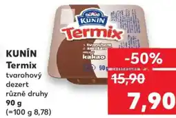 Kaufland KUNIN Termix nabídka