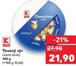 Kaufland Tavený sýr nabídka
