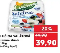 Kaufland LUČINA SALÁTOVÁ Jemně slaná nabídka