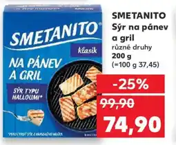 Kaufland SMETANITO Sýr na pánev a gril nabídka