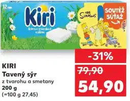 Kaufland KIRI Tavený sýr nabídka