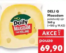 Kaufland DELI Q Maasdam nabídka