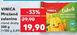 Kaufland VINICA Mražená zelenina nabídka