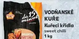 Kaufland VODŇANSKÉ KUŘE Kuřecí křídla sweet chilli nabídka