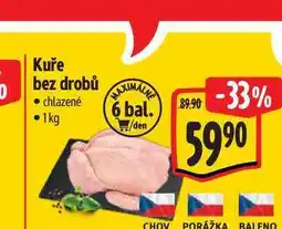Albert Kuře bez drobů nabídka