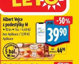 Albert Albert Vejce z podestýlky M 10 ks nabídka
