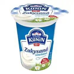 Albert Kunín Zakysaná smetana krémovitá 375g nabídka