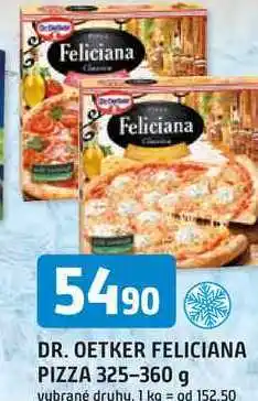 Trefa DR. OETKER FELICIANA PIZZA nabídka