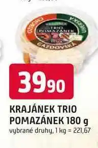 Trefa KRAJÁNEK TRIO POMAZÁNEK nabídka