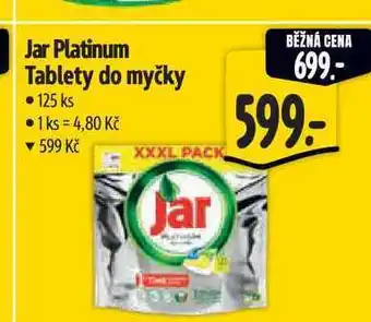 Albert Jar Platinum Tablety do myčky 125 ks nabídka