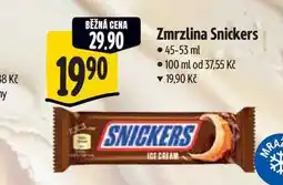 Albert Zmrzlina Snickers nabídka