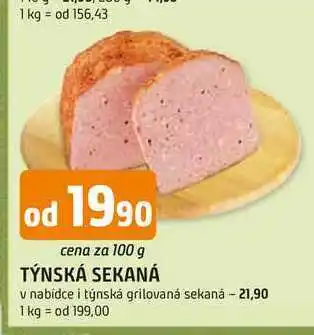Trefa TÝNSKÁ SEKANÁ nabídka