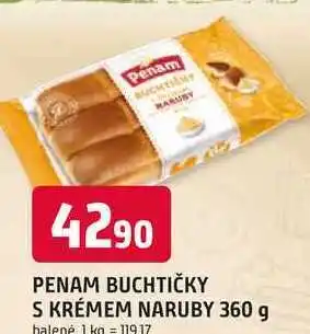 Trefa PENAM BUCHTIČKY S KRÉMEM NARUBY nabídka