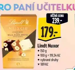 Albert Lindt Nuxor nabídka