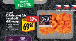 Albert Albert Kuřecí masový špíz v marinádě chilli-mango nabídka