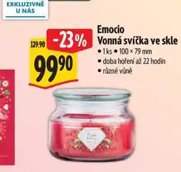 Albert Emocio Vonná svíčka ve skle 100 × 79 mm nabídka