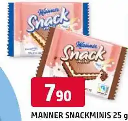 Trefa MANNER SNACKMINIS nabídka