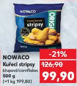Kaufland NOWACO Kuřecí stripsy nabídka