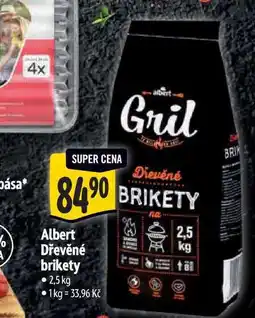 Albert Albert Dřevěné brikety • nabídka